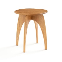 Диванный Столик в виде скульптуры из массива дуба Orient единый размер каштановый LA REDOUTE INTERIEURS  фото, kupilegko.ru